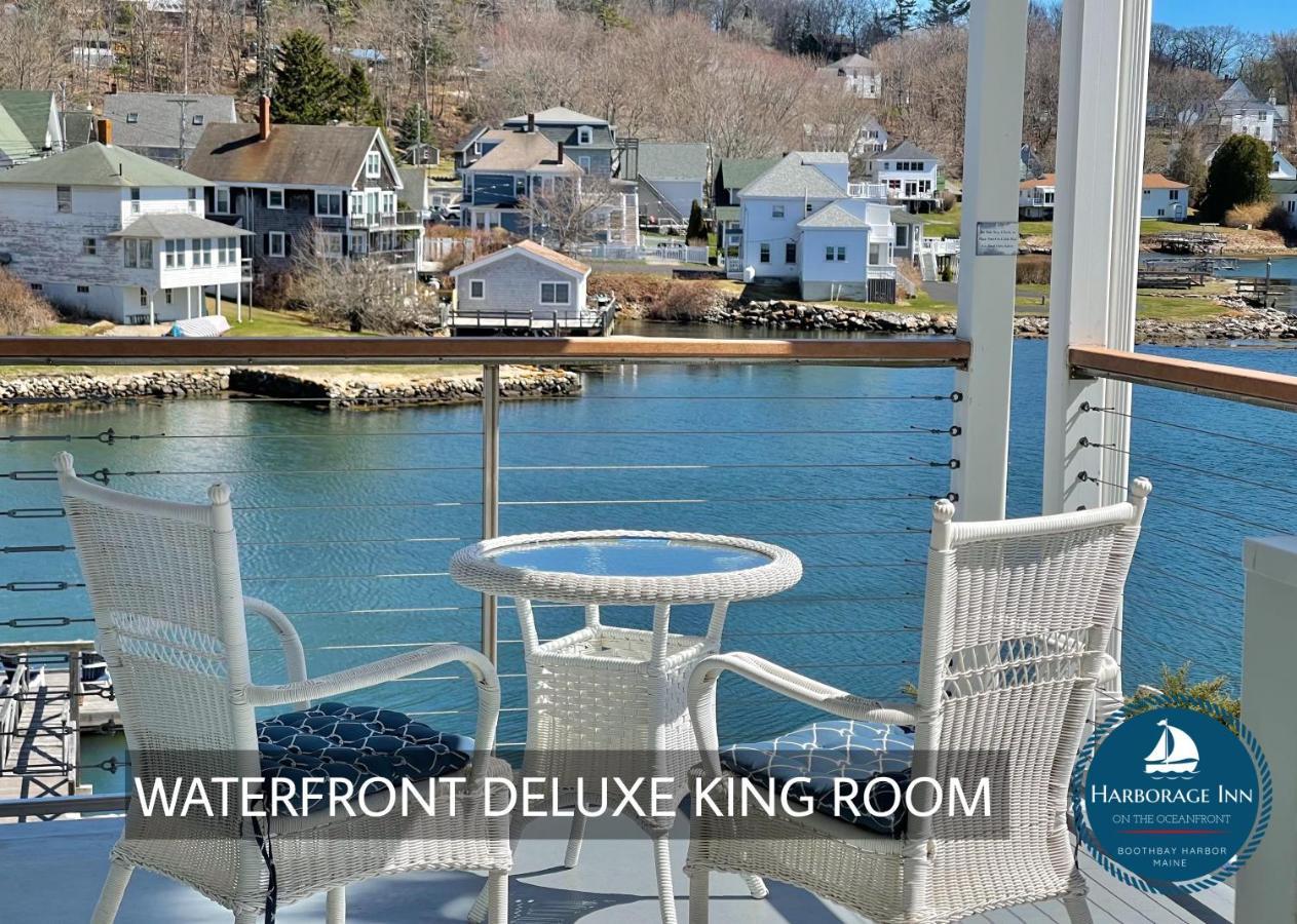 Harborage Inn On The Oceanfront Boothbay Harbor Esterno foto