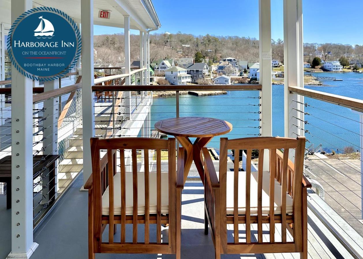 Harborage Inn On The Oceanfront Boothbay Harbor Esterno foto