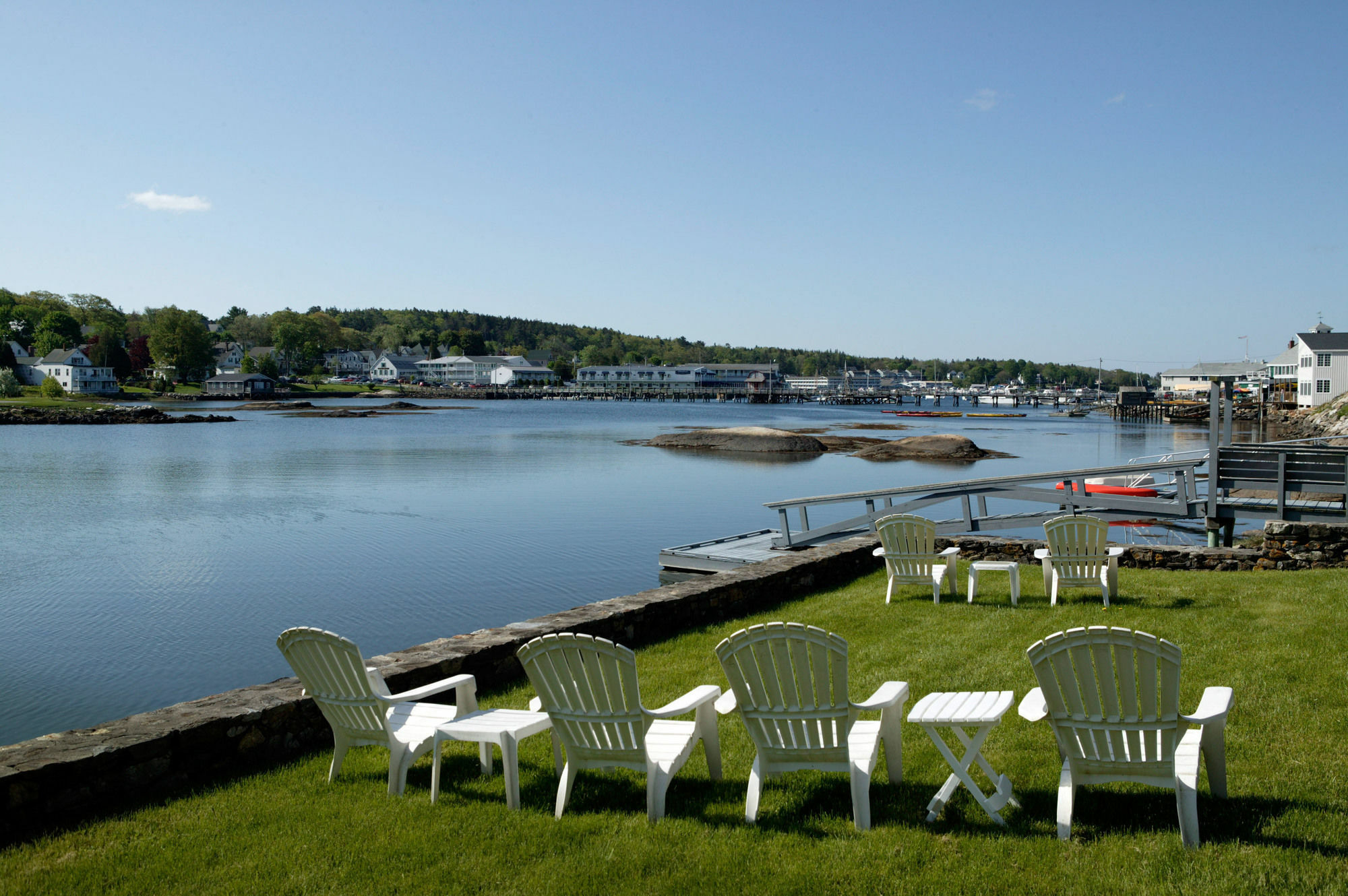 Harborage Inn On The Oceanfront Boothbay Harbor Esterno foto